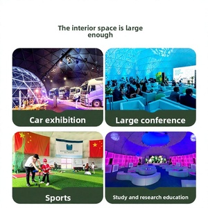 Tenda Sferica Mobile Grande per Cinema, Esposizioni, Spettacoli, Attività Commerciali all'Aperto, Conferenze di Ricerca ed Eventi - Tenda a Stella - Product Image 4