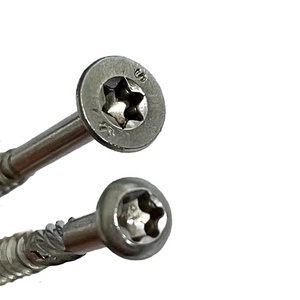 Vít Sàn Gỗ Đầu Torx Sao, Vít Ván Dăm Gỗ Đầu Chìm Torx Hai Đầu Vít Gỗ, Vít Gỗ Thép Không Gỉ A2 - Product Image 1