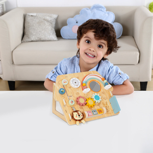 2 в 1, доска для занятий, сенсорные круги, шарнирная проволока, лабиринт, карточка для животных, конструктор, игрушка для детей - Product Image 6