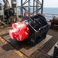 Treuil hydraulique mini de 1 tonne et 2 tonnes pour la traction et le levage, treuil de parasail et de parachute, treuil personnalisé