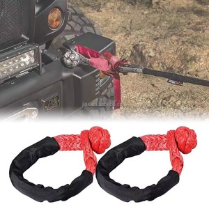 Anneau de récupération tout-terrain haute résistance 41 000 lb, <span class=keywords><strong>poulie</strong></span> de récupération en aluminium pour ATV/UTV/SUV/Camion - Product Image 6
