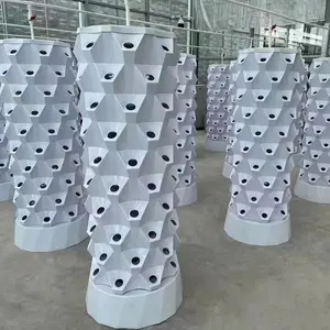 New Agriculture Greenhouse Garden Indoor Vertical Hydroponic Tower Hydroponic Growing Systems