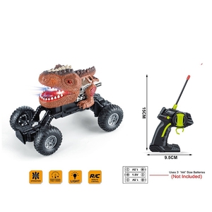 Voiture dinosaure télécommandée jouet voiture télécommandée drôle voiture télécommandée mélangée à la lumière mini dino voiture radio jouets - Product Image 6