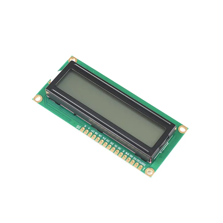 New & Original Without Solder Pins LCD Display LCD1602 Module Gray Screen 16x2 Character LCD1602