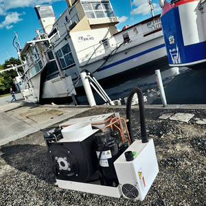 Bán hàng số lượng lớn 24V DC <span class=keywords><strong>Marine</strong></span> khép kín đơn vị 3500btu thuyền điều hòa không khí R-410A tiết kiệm năng lượng thân thiện với môi tự động 1 năm - Product Image 3