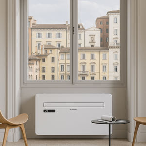 Nouveau <span class=keywords><strong>climatiseur</strong></span> mural à fréquence variable R290 10000-12000 BTU, chauffage PTC, double alimentation, compatible Wi-Fi, garantie de 3 ans - Product Image 2