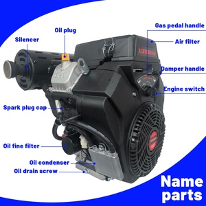 Động cơ thuyền L0cin 27HP/764CC 4 thì xăng, <span class=keywords><strong>2</strong></span> xi-lanh, khởi động điện, tiết kiệm nhiên liệu, OHV, công nghiệp, LC2V80, bạc đạn hộp số - Product Image 6