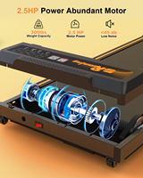 Fabricant de tapis roulants depuis 13 ans, OEM, tapis roulant électrique en acier silencieux pour la maison et le bureau, mini tapis roulant portable manuel inclinable