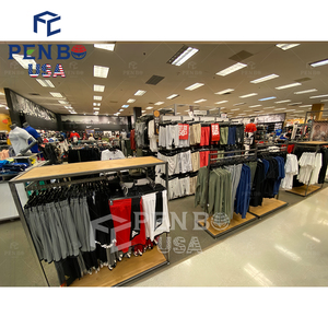 Centre commercial Boutique de vente au détail Showroom Sportswear Vêtements Boutique Design d'intérieur Femmes Hommes Enfants Vêtements Boutique Décoration - Product Image 1