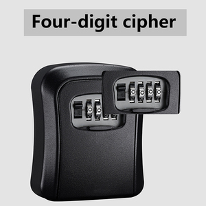 Boîte à code à combinaison <span class=keywords><strong>en</strong></span> plastique durable et étanche avec déverrouillage par mot de passe, finition polie et fonction antivol – Excellent rapport qualité-prix - Product Image 5