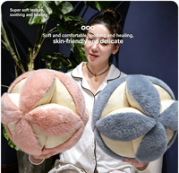 Peluche douce et mignonne en forme d'hortensia, personnalisée, rembourrée en coton PP, jouet pour chien au design floral, vente en gros, fabrication pour anniversaire