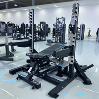 Banc de musculation réglable multifonction avec support pour barre d'haltères