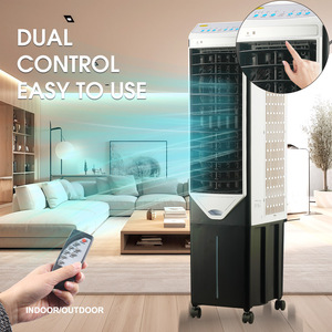 Ventiladores dobles de 4000CMH, Enfriador de <span class=keywords><strong>aire</strong></span> por evaporación, climatizador portátil, <span class=keywords><strong>aire</strong></span> <span class=keywords><strong>acondicionado</strong></span>, Enfriador de pantano - Product Image 5