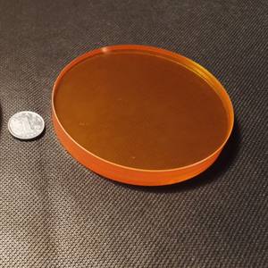 Lente Menisco <span class=keywords><strong>ZnSe</strong></span> Personalizada OEM para Foco e Corte a Laser CO2, Diâmetros de 19-25mm, Distâncias Focais de 50.8/63.5mm - Product Image 3