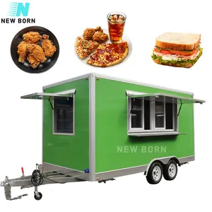 Nuovo nato Australia carrelli alimentari Standard Panini succo di Pizza Hamburger fritto cibo pollo rimorchi ristorante Mobile in vendita