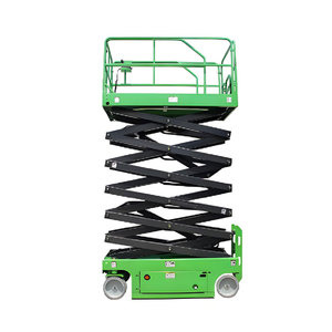 Plataforma elevadora pequeña, certificación CE, plataforma elevadora de tijera eléctrica portátil de 4-16 m, plataforma de elevación automática móvil hidráulica - Product Image 1