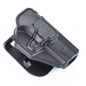 ซองปืนพกนอกเอวแบบ Paddle Holster สำหรับปืน Makarov รุ่น GUN & FLOWER <span class=keywords><strong>ระดับ</strong></span> 2 ปลดล็อคด้วยนิ้วชี้ หมุนได้ 360 องศา °   พลาสติกหุ้มเลนส์แบบปรับได้พร้อมแป้นเกียร์ - Product Image 3