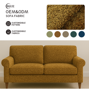 Mica OEM 100% Polyester Tricoté <span class=keywords><strong>Canapé</strong></span> <span class=keywords><strong>Tissu</strong></span> Laine-comme Offre Spéciale de <span class=keywords><strong>Teinture</strong></span> pour Canapés et Coussins - Product Image 1