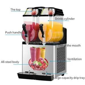 Commerciële Slushy Goedkope Prijs Granita Ijs Bevroren Drank Slush Machine/Sap Slush Machine Te Koop