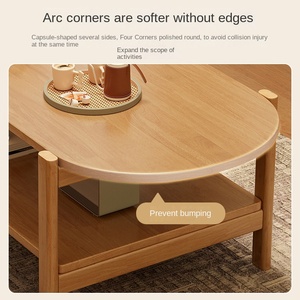 2023 Phong Cách Mới Hiện Đại Đơn Giản Vuông Bàn Cà Phê Đồ Nội Thất Nhà Cho Nhà Căn Hộ Hoặc Văn Phòng Sử Dụng - Product Image 3