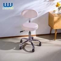 Tabouret de barbier Unirelax Tabouret élévateur réglable Tabouret de salon de beauté confortable Chaise de barbier de haute qualité