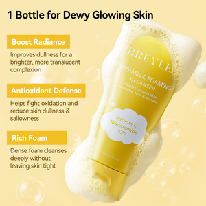 BREYLEE Nuevo Producto Limpiador <span class=keywords><strong>Facial</strong></span> Espumoso con Vitamina C, Hidratante <span class=keywords><strong>Facial</strong></span> - Product Image 3