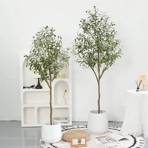 Arbre d'<span class=keywords><strong>olivier</strong></span> artificiel en gros de 160/180 cm, <span class=keywords><strong>grande</strong></span> plante décorative d'intérieur <span class=keywords><strong>pour</strong></span> salon, sur pied avec <span class=keywords><strong>pot</strong></span> - Product Image 2