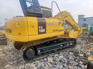 Excavatrice de type chenille 16 tonnes Komatsu PC160 avec moteur et moteur à vendre en bon usage Faible consommation d'huile Facile à utiliser - Product Image 4