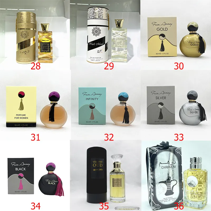 Hot selling golden Paper tube gift box Arabic perfume Gold Ribbon Dubai Middle East Long-lasting women perfume