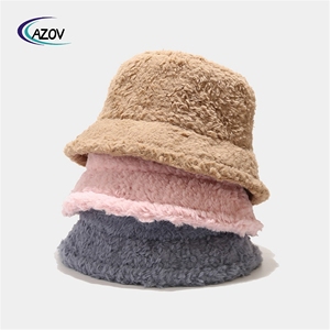 Azov-yt Gorro <span class=keywords><strong>de</strong></span> Pescador <span class=keywords><strong>de</strong></span> Alpaca con Forro Polar Ligero para Otoño e Invierno, Estilo Retro Japonés, Grueso y Cálido, con Diseño Artístico - Product Image 1