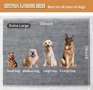 Nouvelles Coussinets d'Entraînement Jetables Ultra-Absorbants pour Chiots 2026 – Tapis de Pipi en Charbon de Bambou pour Chiens - Product Image 6