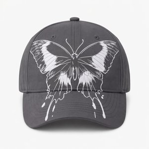 Casquette de baseball premium 6 panneaux en mélange de polyester, impression personnalisée par transfert thermique, motif animal, dos en maille, fermeture réglable, unisexe - Product Image 2