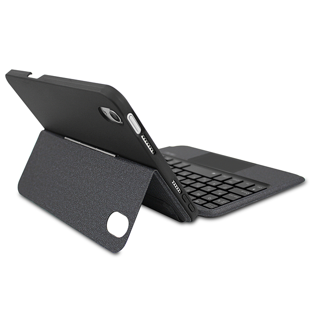 Split Keyboard Folio for iPad Mini 6th 6 Generation 2021 With Trackpad Pen Slot PU Leather Cover Custom Clavier Teclado Cases