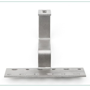 Soporte de Montaje para Panel Solar de Acero Inoxidable 304, Gancho para Techo de 180 Grados, Galvanizado en Caliente - Product Image 1