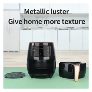 Horno eléctrico comercial para el hogar personalizado, <span class=keywords><strong>freidora</strong></span> profunda negra, electrodomésticos de cocina, <span class=keywords><strong>freidora</strong></span> de <span class=keywords><strong>aire</strong></span>, capacidad de 4,5 l, donut sin aceite hecho a mano Guangzhou - Product Image 4