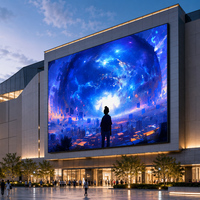 Pantalla LED para Exteriores P3.91 Fija de 6500cd de Alto Brillo, Pantalla LED Impermeable para Publicidad Exterior, Pantalla Grande