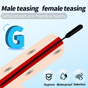 Sexbay <strong>Vibrating</strong> Silicone Urethral Sounds Catheter Penis <strong>Plug</strong> Made <strong>in</strong> Guangdong Male Sex Toys - Product Image 2