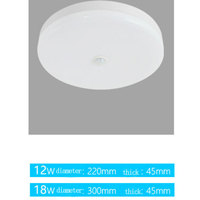 Motion PIR LED Sensor Light 220v Intelligent Plafond Mural Placard Salle de Bain Aimant Induction Led Lampe
