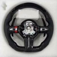 Volant en suède carbone LED à livraison rapide pour BMW X3 X5 F10 F20 F30 F11 F15 F16 E90 E92 Série 3 - Amélioration