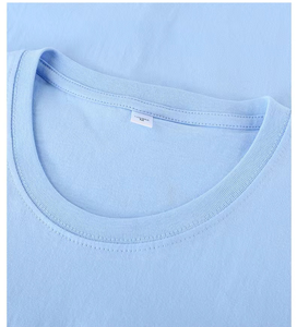 T-Shirt da uomo in cotone pesante T-Shirt <span class=keywords><strong>Slim</strong></span> <span class=keywords><strong>Fit</strong></span> Casual in stile 180 Gsm - Product Image 6