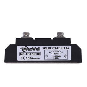 24-680VAC Salida 100A Industrial DC a AC SSR Relé Sellado y Tamaño en Miniatura para Varias <span class=keywords><strong>Aplicaciones</strong></span> Industriales - Product Image 1