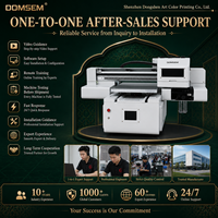 Impresora UV Plana A2 4060 de 400x600mm con Doble Cabezal de Impresión y Circulación de Tinta Blanca