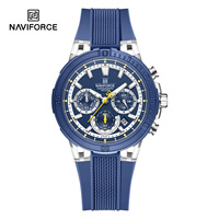 Montre chronographe pour homme NAVIFORCE officielle 6115, haute qualité, étanche 5ATM, style sport décontracté, design de marque privée