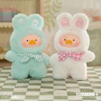 Figurine de collection LuLu Piggy V2, série Joyful Time originale, boîte mystère, pendentif en PVC et peluche pour décoration de bureau ou cadeau