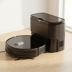 Robot Aspirador y Fregador Automático, 120-150 Minutos de Autonomía, Base de Recolección de Polvo Grande de 3.5L, Autocargable, Limpiador de Pisos Inteligente para el Hogar - Product Image 5