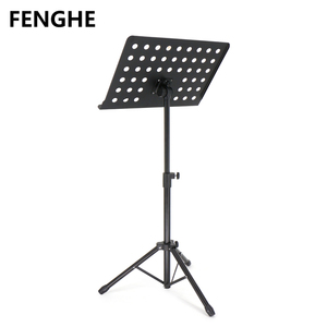 Fabrik Benutzerdefiniertes Logo P-05 Verstellbarer Dreibein-Notenständer Professionelle Musikinstrumente Teile Zubehör - Product Image 4