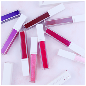 2021 New <span class=keywords><strong>Gloss</strong></span> Vendors15 Màu Sắc Trắng Vuông Ống <span class=keywords><strong>Glitter</strong></span> Vegan Lipgloss Glossy Logo Tùy Chỉnh Nhãn Hiệu Riêng <span class=keywords><strong>Lip</strong></span> <span class=keywords><strong>Gloss</strong></span> - Product Image 2