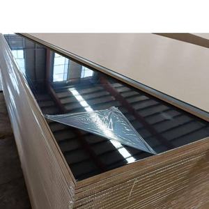 Tableros de melamina PET E0 de 18 mm para armarios, modernos, de 4x8, con acabado brillante o mate, <span class=keywords><strong>MDF</strong></span> para muebles y gabinetes. - Product Image 1
