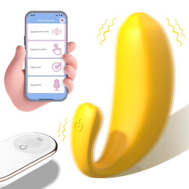 S-HANDE Bananas Controlled Remotely Via the APP Wearable Vibration Device Panties Vibrator