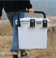 Accessoires de camping Glacière portable 20L avec service OEM Glacière pour le stockage des aliments Bières réfrigérantes
